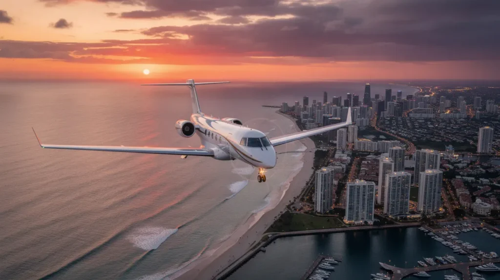 private jet travel itineraries